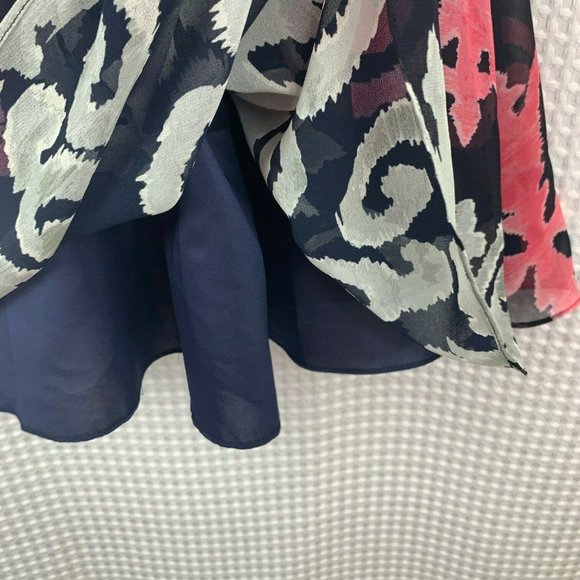 Banana Republic Milly Collection Spaghetti Strap Summer Dress - Size 6P - Picture 6 of 8